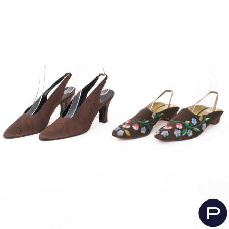 PHILIPPE MODEL - PAIRE DE SLING-BACK