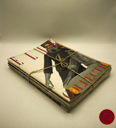 ELLE - 1960, 1961, 1962, 1963, 1964 - 5 MAGAZINES