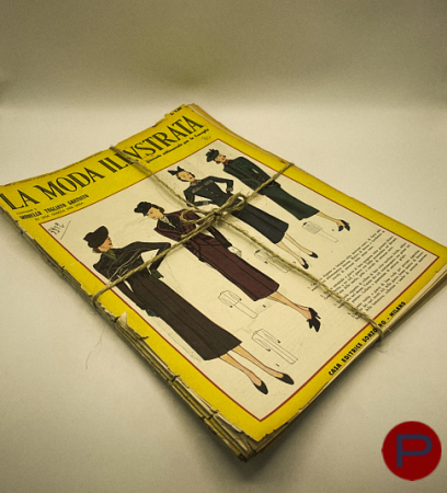 LA MODA ILLUSTRATA - 1938 - 12 MAGAZINES