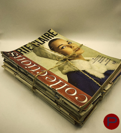 MARIE CLAIRE - 1954, 1955, 1956, 1960 - 10 MAGAZINES