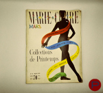 MARIE CLAIRE - 1954, 1955, 1956, 1960 - 10 MAGAZINES