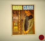 MARIE CLAIRE - 1967, 1966, 1965, 1964, 1963, 1961 - 10 MAGAZINES