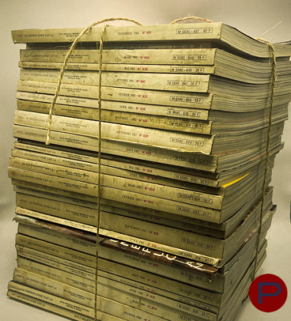 VOGUE PARIS - 1984, 1983, 1982, 1981, 1980, 1979 - 28 MAGAZINES