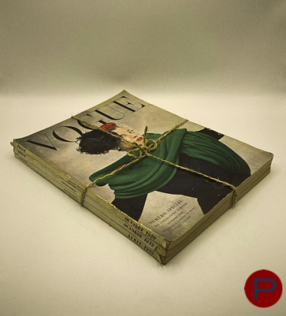 VOGUE - 1949, 1950 - 3 MAGAZINES