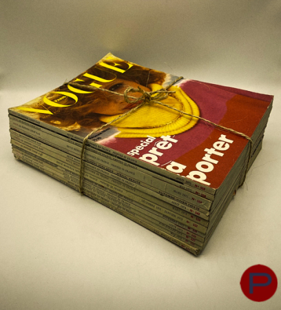 VOGUE PARIS - 1970, 1972, 1973, 1974, 1975 - 12 MAGAZINES