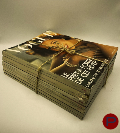 VOGUE PARIS - 1976, 1977 - 7 MAGAZINES