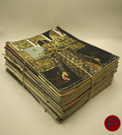 ELLE - 1962, 1963, 1964 - 12 MAGAZINES