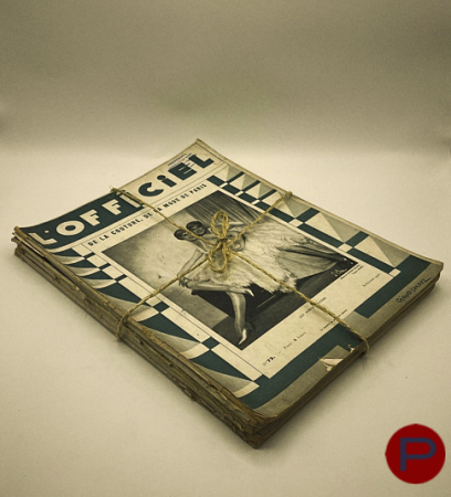 L'OFFICIEL - 1927, 1928, 1934, 1942 - 6 MAGAZINES