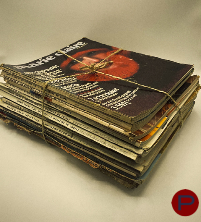 MARIE CLAIRE - 1970, 1972, 1973, 1974, 1975 - 17 MAGAZINES