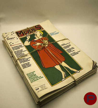 JARDIN DES MODES - 1979, 1980 - 10 MAGAZINES
