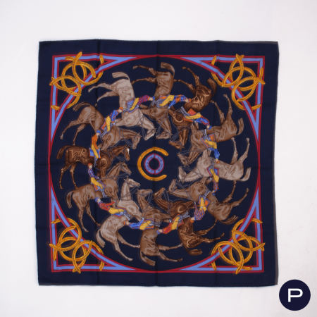 HERMÈS X FRANÇOISE DE LA PERRIÈRE - CARRÉ