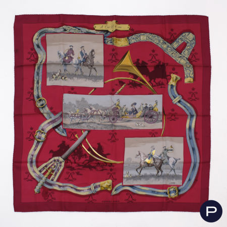 HERMÈS X CHARLES-JEAN HALLO - CARRÉ