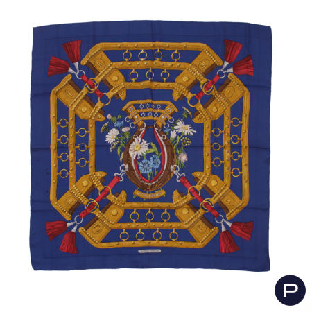 HERMÈS X CATY LATHAM - CARRÉ