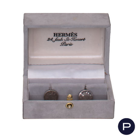 HERMÈS- BOUTONS DE MANCHETTE
