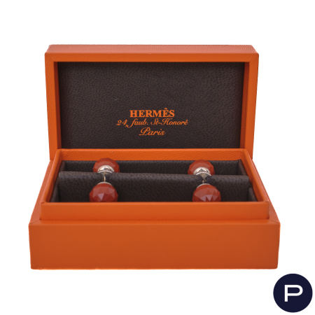 HERMÈS - 2000'S- BOUTONS DE MANCHETTE