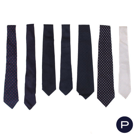 ANTHIME MOULEY, JEAN BAREL, NINA RICCI, RICHARD, JASMONDE, BRUCE FIELD - CRAVATE