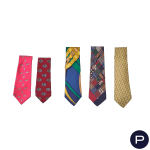 HERMÈS, GUCCI - 1980/90'S - CRAVATE