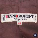 SAINT LAURENT RIVE GAUCHE - LATE 1970'S - VESTE-CHEMISE