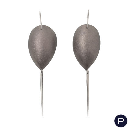 TED MUEHLING- PAIRE DE BOUCLES D'OREILLES