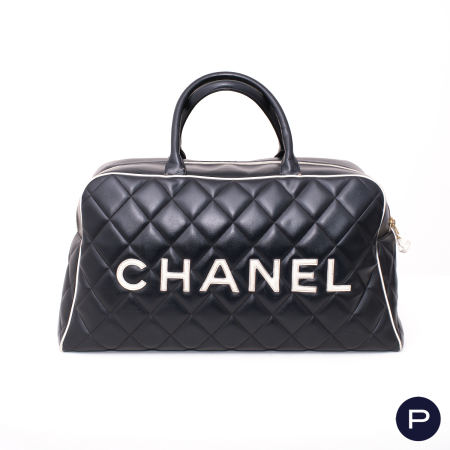 CHANEL - LATE 1980'S - SAC BOWLING