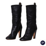 CHANEL - PAIRE DE BOTTINES