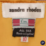 ZANDRA RHODES - PRINTEMPS-ÉTÉ 1974 - ROBE