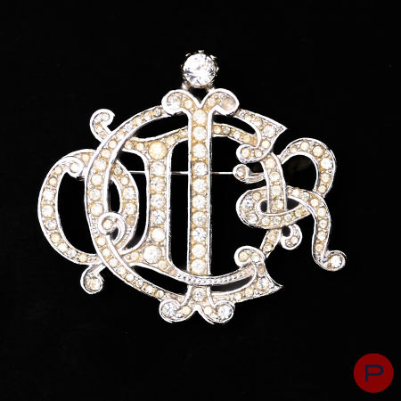 CHRISTIAN DIOR X GIANFRANCO FERRÉ - 1990'S- BROCHE