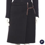 HERMÈS X JEAN-PAUL GAULTIER - AUTOMNE-HIVER 2007/08 - JUPE PORTEFEUILLE