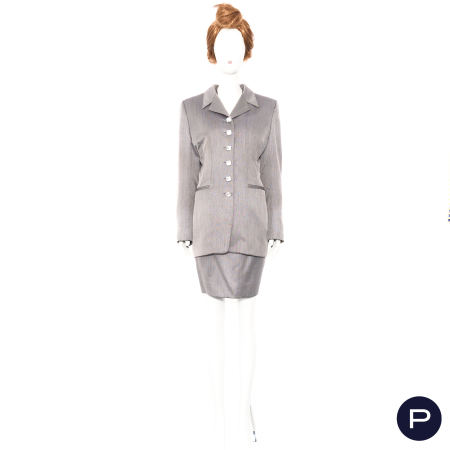 CHRISTIAN DIOR BOUTIQUE X GIANFRANCO FERRÉ - CIRCA 1990 - TAILLEUR, VESTE, GILET, JUPE