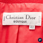 CHRISTIAN DIOR BOUTIQUE X GIANFRANCO FERRÉ - CIRCA 1990 - VESTE