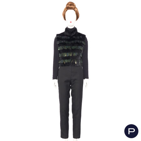 HÉLÈNE ZUBELDIA - VESTE SANS MANCHES