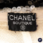 CHANEL BOUTIQUE X KARL LAGERFELD - 1980'S - ROBE
