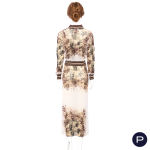 JEAN PAUL GAULTIER MAILLE CLASSIQUE - 1990'S - ENSEMBLE, VESTE, ROBE