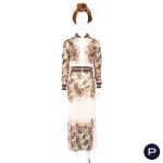 JEAN PAUL GAULTIER MAILLE CLASSIQUE - 1990'S - ENSEMBLE, VESTE, ROBE