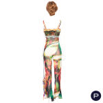 JEAN PAUL GAULTIER MAILLE - 1990'S - ENSEMBLE, HAUT, COMBINAISON