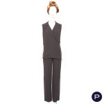 HERMÈS X MARTIN MARGIELA - CIRCA 1999 - ENSEMBLE, HAUT, PANTALON