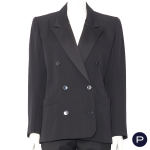 SAINT LAURENT RIVE GAUCHE - LATE 1980'S - VESTE CROISÉE