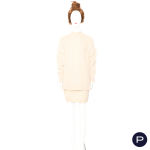 COURRÈGES - ENSEMBLE, PULL-OVER, JUPE