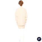 COURRÈGES - ENSEMBLE, PULL-OVER, JUPE