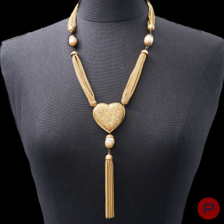 YVES SAINT LAURENT - 1980/90'S- COLLIER