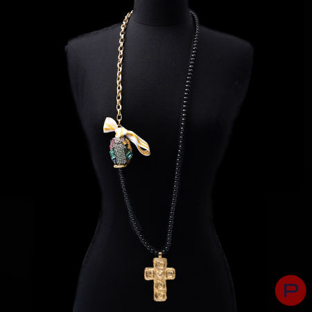 IRINA VOLKONSKI X SWAROVSKI- SAUTOIR