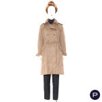 SAINT LAURENT RIVE GAUCHE - EARLY 1970'S - TRENCH-COAT