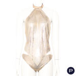 PACO RABANNE - PRINTEMPS-ÉTÉ 2001 - ENSEMBLE, HAUT, PETITE CULOTTE