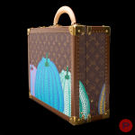 LOUIS VUITTON X YAYOI KUSAMA - 2023 - VALISE COTTEVILLE 40