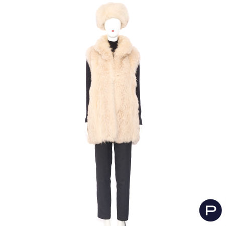 DINAH FOURRURES - VESTE SANS MANCHES