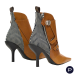 LOUIS VUITTON X MARC JACOBS - PAIRE DE BOTTINES