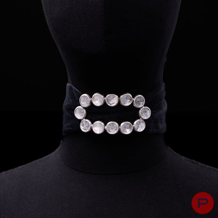 YVES SAINT LAURENT - 1980'S- COLLIER DE CHIEN