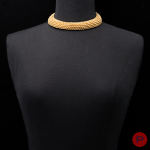 YVES SAINT LAURENT - CIRCA 1980- COLLIER TORQUE