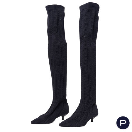 SONIA RYKIEL X JULIE DE LIBRAN - AUTOMNE-HIVER 2018/19 - PAIRE DE CUISSARDES