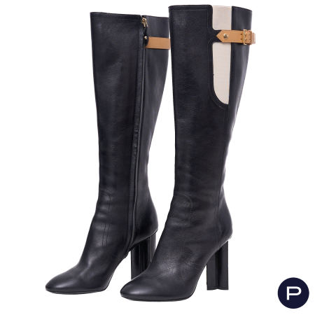 LOUIS VUITTON X MARC JACOBS - PAIRE DE BOTTES